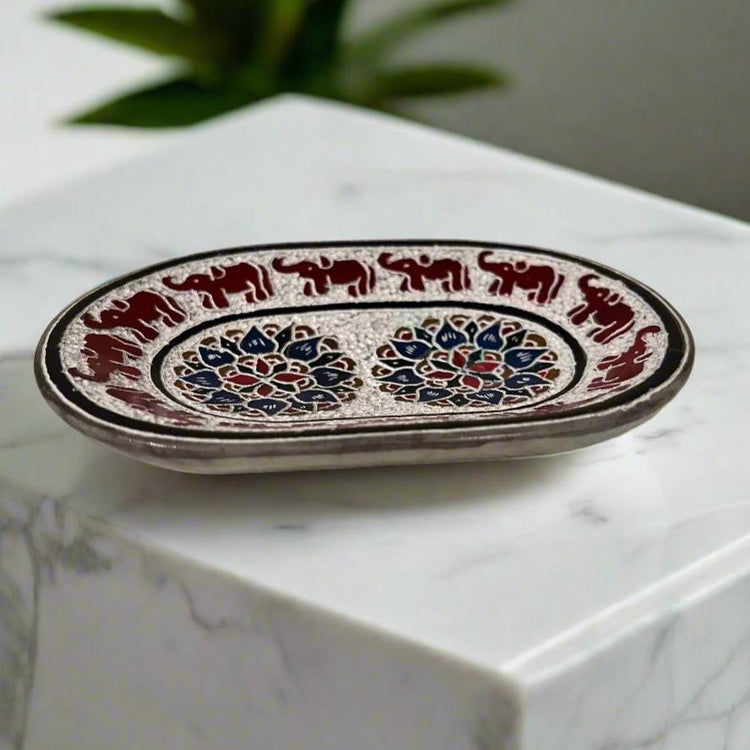 Colored Soapstone Soap Dish