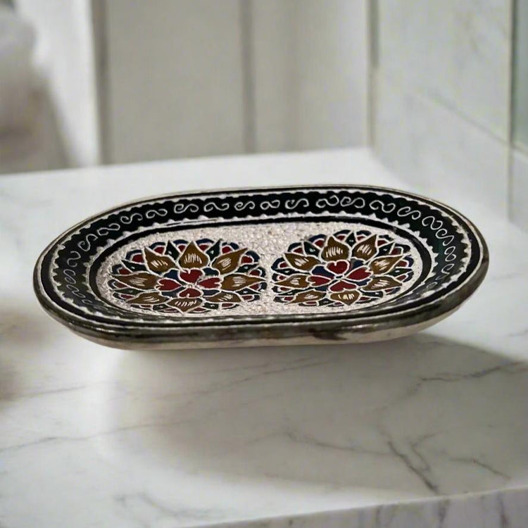 Colored Soapstone Soap Dish