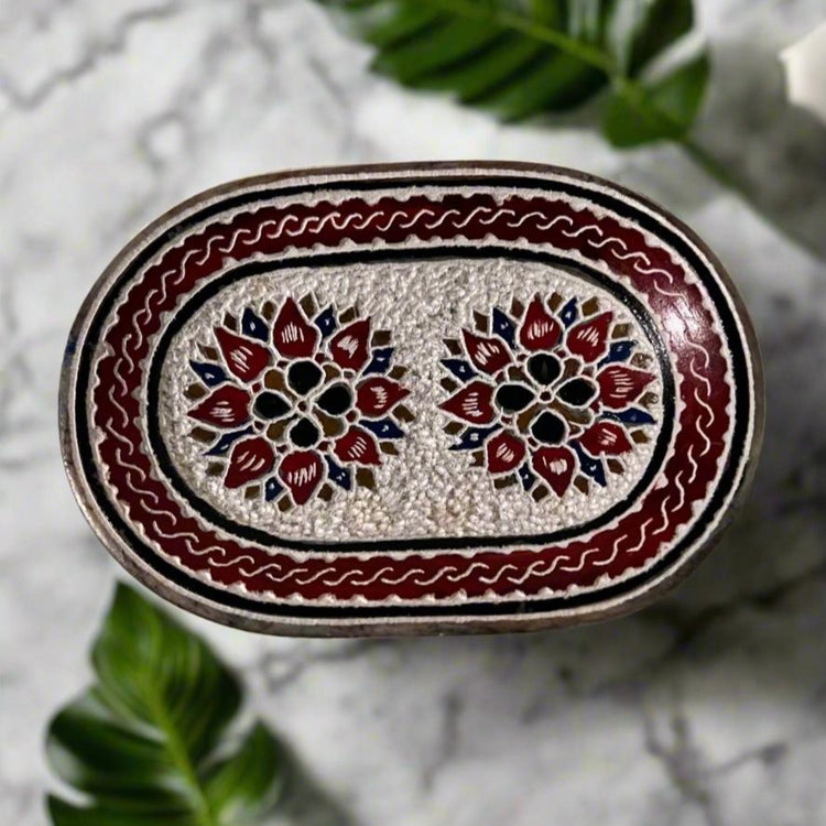 Colored Soapstone Soap Dish